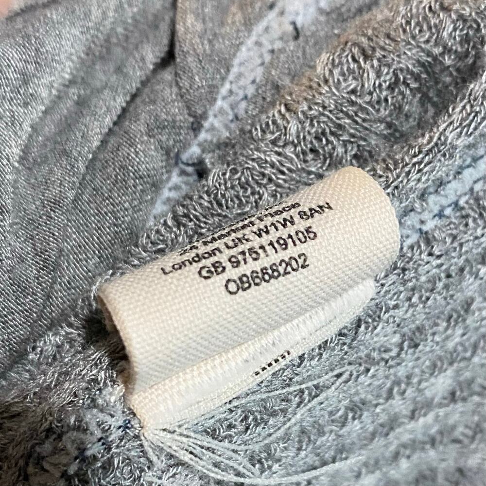 Free People We the Free Laguna Waffle Thermal Long Sleeve Top Small Gray Casual - Picture 8 of 12